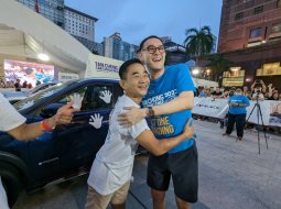 ชายวัย 56 ปี จากสิงคโปร์ ชนะกิจกรรมแตะรถชิงรถ 2023 Tan Chong Car Challenge 2023