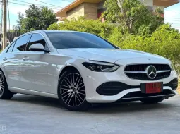 2023 Mercedes-Benz C220 2.0 d Avantgarde รถเก๋ง 4 ประตู รถบ้านแท้ รถสวย มือเดียว วารันตีถึง 02/2026 