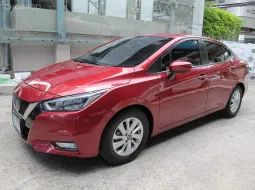 2020 NISSAN ALMERA 1.0 VL TURBO AUTO สีแดง  วิ่งน้อย 29,974 กม. รถสวยสภาพใหม่ มือเดียว ฟรีดาวน์