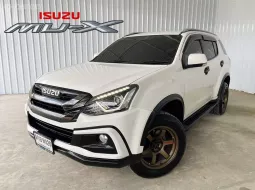 รถครอบครัว  Isuzu MU-X 1.9 The ONYX SUV ออกรถฟรีดาวน์