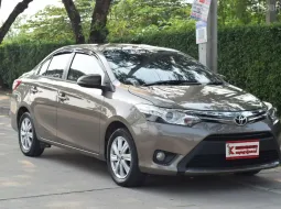 Toyota Vios 1.5 G AT (2014) รถบ้านมือเดียวติดแก๊ส LPG มาแล้ว สภาพเดิมๆ 