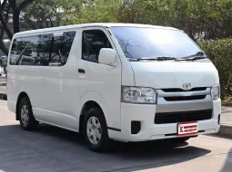 รถตู้โม่ง Toyota Hiace 3.0 D4D MT 2016 รถบ้านใช้งานในครอบครัว เบาะ 3 แถว แอร์ราว ฟรีดาวน์ได้