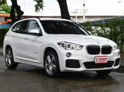 BMW X1 2.0 F48 sDrive20d M Sport AT 2019 รถบ้านมือเดียวออกศูนย์ ใช้งานน้อยไมล์เพียง 9 หมื่นกว่าโล