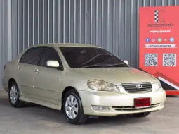 Toyota Corolla Altis 1.6 E 2004 รถบ้านเป็นรถเทิร์นหน้าโชว์รูม ไม่เคยวิ่งรับจ้าง 