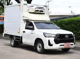 Toyota Hilux Revo 2.4 SINGLE Entry 2021 กระบะตู้เย็นความสูง 1.60 เมตร ไมล์ 6 หมื่นกว่าโล