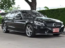 Benz C300 2.1 W205 Blue TEC HYBRID AMG Dynamic 2016 รถบ้านมือเดียวใช้งานน้อยชุดแต่งศูนย์