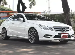 Benz E200 CGI 1.8 W207 AMG รถบ้านมือเดียวใช้งานน้อยไมล์เพียง 7 หมื่นกว่าโล ออกศูนย์ชุดแต่งรอบคัน