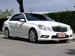 Benz E250 CGI AMG 1.8 W212 ปี 2012 รถบ้านมือเดียวออกศูนย์ ชุดแต่งศูนย์รอบคัน 