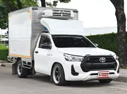 Toyota Hilux Revo 2.4 SINGLE Entry 2021 กระบะตู้เบิ้มทำความเย็น เลพาลอยความสูง 1.60 เมตร พร้อมใช้งาน