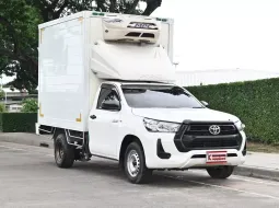 Toyota Revo 2.4 SINGLE Entry 2022 กระบะตู้เย็นตู้สแตนเลสภายในใหม่มากพัดลม 3 ตัวความสูง 1.90 เมตร