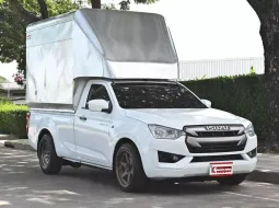 Isuzu D-Max 3.0 SPARK S 2021 กระบะตอนเดียวแถมฟรีหลังคาสแตนเลสความสูง 2.10 เมตร ไมล์ 3 หมื่นโล