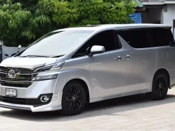 Toyota Vellfire 2.5ZG Package ปี 2016 รุ่นท๊อป รถศูนย์ ประวัติศูนย์Toyota Thailand เครื่องยนต์เบนซิน
