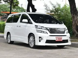 Toyota Vellfire 2.4 Z G EDITION 2014 รถบ้านมือเดียวใช้งานน้อย เบาะมิกกี้ ชุดแต่งรอบคัน