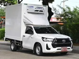 Toyota Revo 2.4 SINGLE Entry 2021 กระบะตู้เย็นเครื่องทำความเย็นติดตั้งมาใหม่ พัดลม 3 ตัว พร้อมใช้งาน