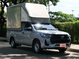 Toyota Hilux Revo 2.4 SINGLE Entry 2023 กระบะหลังคาสูงไม่เคยบรรทุกหนัก ใช้งานน้อยไมล์เพียง 5 หมื่นโล