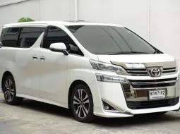 2019 Toyota VELLFIRE 2.5 รถตู้/MPV ขายรถบ้านไมล์แท้ รถออกศูนย์ Toyota ประวัติครบ 