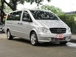 Mercedes-Benz Vito 2.1 W639 115 CDI 2015 รถใช้งานในครอบครัวออกศูนย์ ภายในแต่งวีไอพี ใช้งานน้อย 