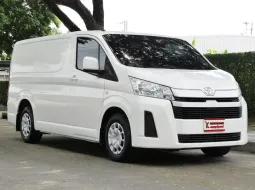 Toyota Hiace 2.8 ECO 2021 รถตู้เตี้ยบรรทุกหน้ายาว เช็คศุนย์ตลอด พร้อมช้งาน เครดิตดีฟรีดาวน์ได้