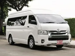 Toyota COMMUTER 3.0 D4D 2019 รถตู้ใช้งานในครอบครัวป้ายฟ้า เบาะวีไอพี 9 ที่นั่ง ฟรีดาวน์ได้