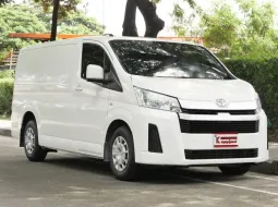 Toyota Hiace 2.8 ECO 2019 รถตู้เตี้ยบรรทุกเจ้าของเดิมใช้งานคนเดียวเช็คศูนย์ตลอดทุกระยะ