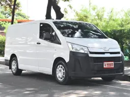 Toyota Hiace 2.8 ECO 2020 รถตู้เตี้ยบรรทุกโฉมล่าสุด เจ้าของเดิมขับเองเช็คศูนย์ตลอด ประวัติดีเช็คได้