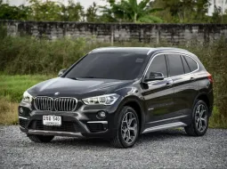 🔥 SUV สุดหรู เหมาะกับสายเดินทางสุดๆ ภายในเบาะน้ำตาล ตัด Material ดำ BMW X1 2.0 sDrive18d xLine SUV 