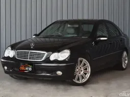 Benz C180 Kompressor 1.8 W203 Elegance 2003 รถบ้านมือเดียวเจ้าของเดิมดูแลดีสภาพไม่โทรม