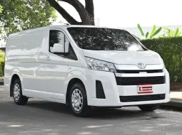 Toyota Hiace 2.8 ECO 2021 รถตู้เตี้ยบรรทุกไมล์ 8 หมื่นโลเจ้าของเดิมเช็คศูนย์ตลอด สภาพเดิมดูแลดีมาก