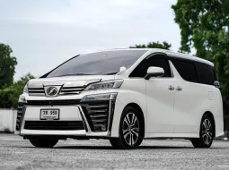 Toyota Vellfire 2.5 Z G Edition Facelift ปี 2018 เบาะมิ๊กกี้เม้าส์ สภาพสวยมาก ออฟชั่นครบ ๆ