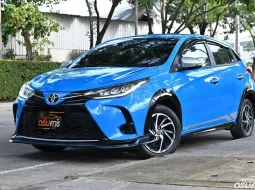 Toyota Yaris 1.2 Sport 2021 รถบ้านมือเดียวไมล์เพียง 2 หมื่นกว่าโล เจ้าของเดิมเช็คศูนย์ตลอด