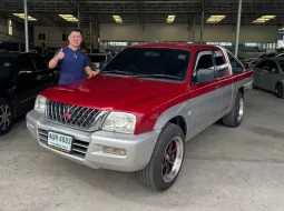 ขายรถ Mitsubishi Strada Cab 2.8D ปี 2003 สีแดงเทา