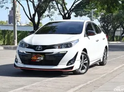 Toyota Yaris Ativ 1.2 S+ รถอีโค่สุดประหยัด ชุดแต่งศูนย์รอบคัน ตัวท๊อปไมล์น้อย รถมือเดียวออกศูนย์