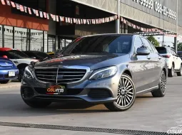 Benz C350e 2.0 W205 Exclusive 2018 รถมือเดียวใช้งานน้อยไมล์เพียง 4 หมื่นกว่าโล ตัว Plug-in Hybrid 