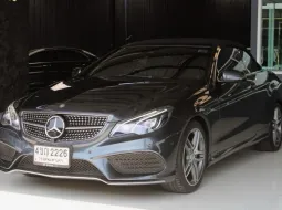 2014 Mercedes-Benz E-Class 2.0 E200 CGI Cabriolet รถสวย ไมล์น้อย ประวัติดี 