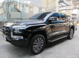 2024 MITSUBISHI TRITON DOUBLE CAB 2.4 PLUS ULTRA รุ่นTOP เกียร์ธรรมดา สีดำ วิ่งน้อย 1,185 กม ใหม่มาก