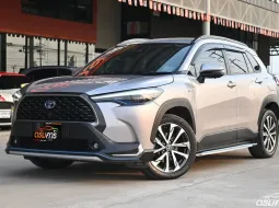 Toyota Corolla Cross 1.8 Hybrid Premium Safety 2021 รถมือเดียวออกศูนย์ ชุดแต่งศูนย์รอบคัน