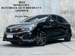 2022 Honda City Hatchback 1.0 RS รถเก๋ง 5 ประตู รถบ้านแท้ ไมล์น้อย เจ้าของขายเอง 