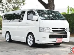Toyota Hiace 3.0 ตัวเตี้ย D4D 2014 รถใช้งานในครอบครัวตัว GL แท้เบาะวีไอพี แอร์หลังคาพร้อมใช้งาน