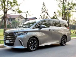 2024 Toyota ALPHARD 2.5 HEV Executive Lounge รถตู้/MPV ออกรถง่าย รถบ้านมือเดียว ไมล์น้อย 