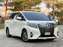 2016 Toyota ALPHARD 2.5 HYBRID E-Four รถตู้/MPV รถบ้านมือเดียว ไมล์น้อย เจ้าของขายเอง 