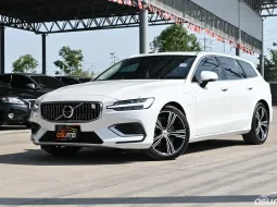 Volvo V60 2.0 T8 Inscription 4WD 2020 รถบ้านใช้งานในครอบครัว ชุดแต่งรอบคัน ออปชั่นครบ