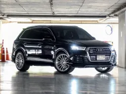 2019 Audi Q7 3.0 55 TFSI SUV รถบ้านแท้ ไมล์น้อย เจ้าของขายเอง รถศูนย์ Audi 