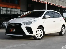 Toyota Yaris 1.2 Entry 2022 รถบ้านมือเดียวใช้งานน้อยไมล์เพียง 3 หมื่นกว่าโล