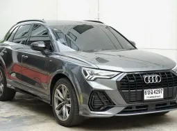 2022 Audi Q3 2.0 40 TFSI quattro S line Black Edition รถ SUV รถบ้านมือเดียว