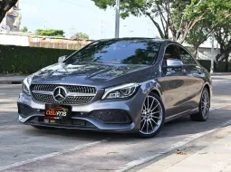 Benz CLA250 AMG เครื่อง 2.0 W117 Dynamic 2018 รถบ้านมือเดียวไมล์เพียง 7 หมื่นกว่าโล ชุดแต่งศูนย์แท้