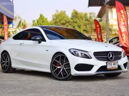 Benz AMG C 43 4MATIC Coupe ปี 2018จด2019 สวยจัด เดิมทั้งลำไม่ช้ำ ไม่เคยเฉี่ยวชน  367 ม้า