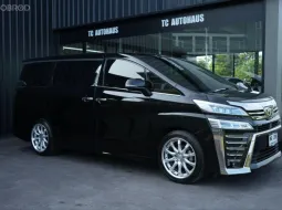 TOYOTA VELLFIRE Z G EDITION PACKAGE 2019 รถบ้าน ไมล์แท้
