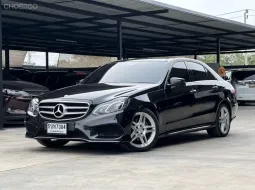 Mercedes-Benz E-Class 2.0 E250 AMG FACELIFT ปี 2014 สเปคนำเข้า ออพชั่นครบ