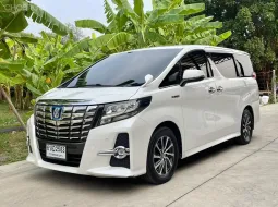 2018 Toyota ALPHARD 2.5 SRC HYBRID E-Four รถตู้/MPV ออกรถง่าย 