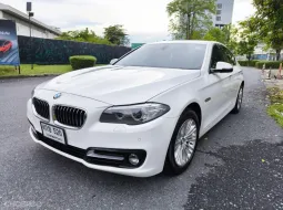 2014 BMW 520i ตัวTop LCI ภายในมอคค่า Luxury ให้เลขทะเบียน